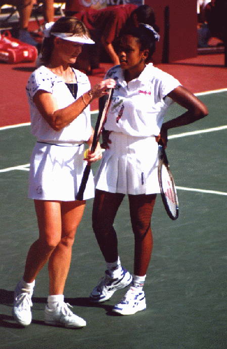 Tennis - Fairbank-Niedeffer and Chanda Rubin