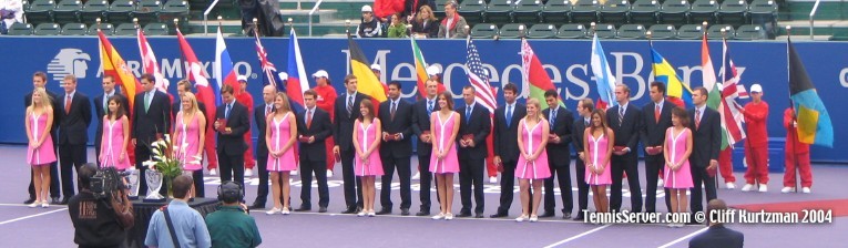 Tennis - 2004 Masters Cup Doubles Teams