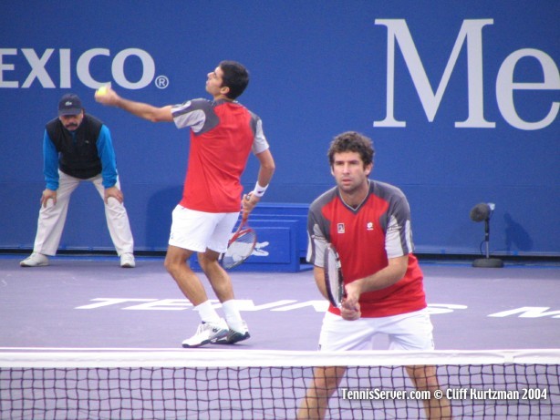 Tennis - Gaston Eltis (left) and Martin Rodriguez