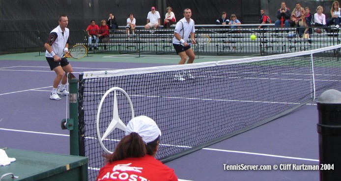 Tennis - Cyril Suk (left) and Martin Damm