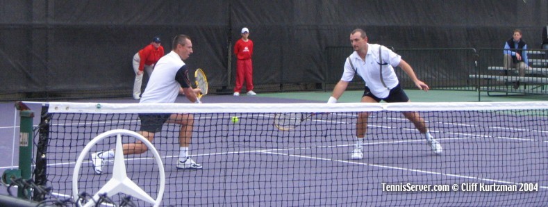 Tennis - Cyril Suk (left) and Martin Damm