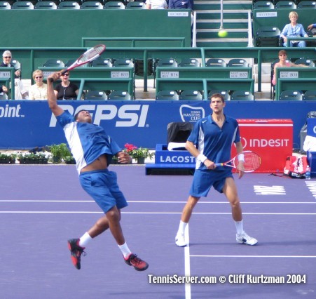 Tennis - Max Mirnyi (left) and Mahesh Bhupathi