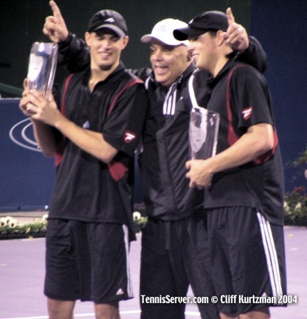 Tennis - Bryan Brothers - Mike Bryan and Bob Bryan - Wayne Bryan