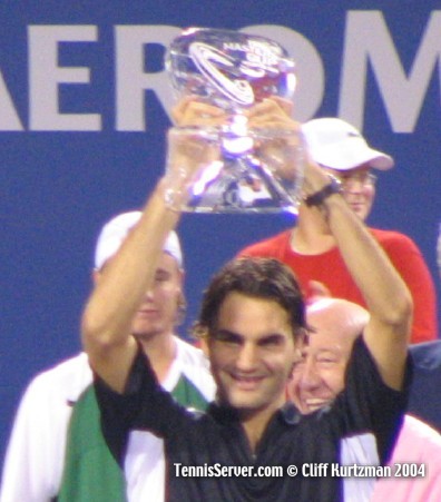 Tennis - Roger Federer - 2004 Masters Cup Trophy