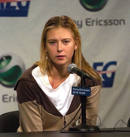 Tennis - Maria Sharapova