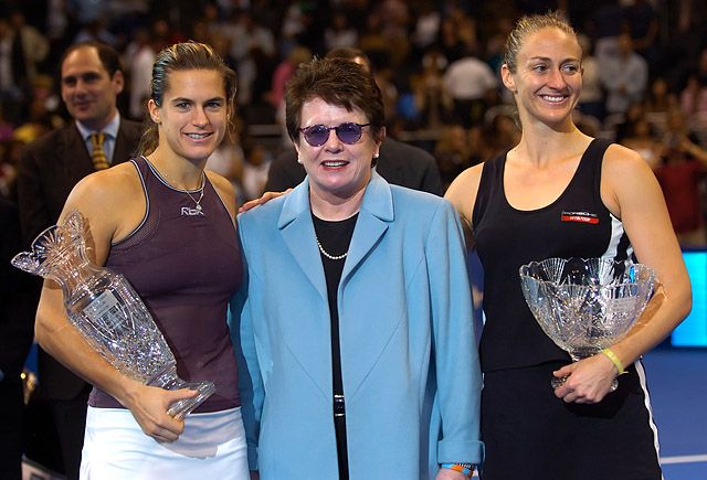 Tennis - Mary Pierce - Amelie Mauresmo - Billie Jean King