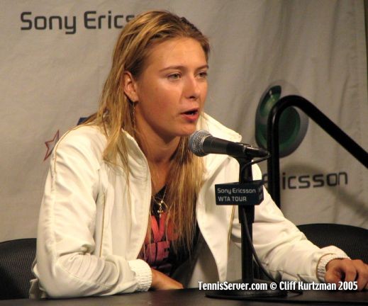 Tennis - Maria Sharapova