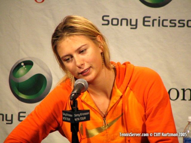 Tennis - Maria Sharapova