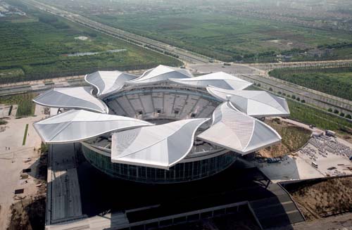 Qi Zhong Stadium.