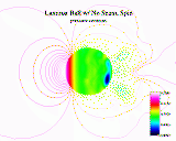  No Seam - Spin - Laminar - Pressure Contours