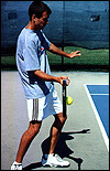 SemiWestern Forehand Contact Point, Right