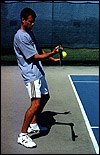 Western Forehand Contact Point, Right