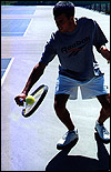 Continental Slice Backhand Contact Point, Right