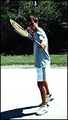 Proper Finish for Continental Slice and Eastern Backhands, Left