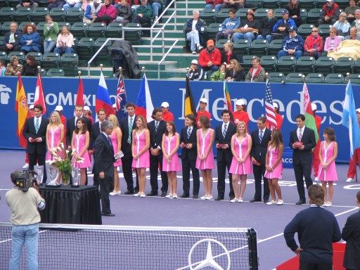 Eight Masters Cup Singles Players and Alternate