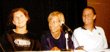 Monica Seles, Martina Navratilova, Lindsay Davenport