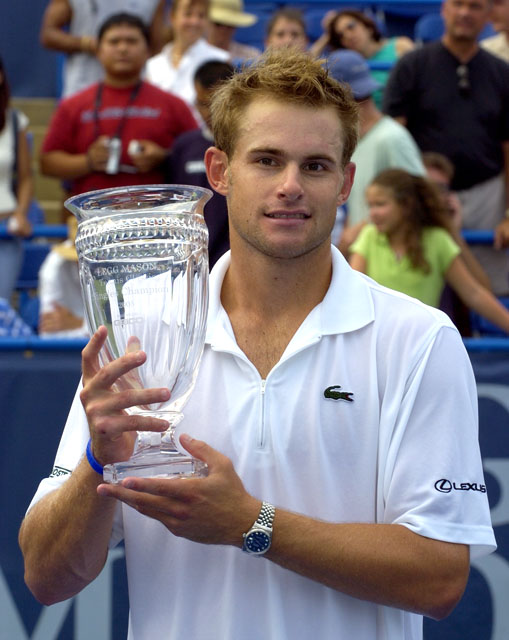 2005 Legg Mason Singles Champion Andy Roddick