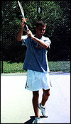 Proper Finish for Continental or Eastern Forehands, Left