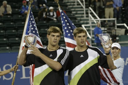 Bob and Mike Bryan, 2003 Masters Cup Doubles Champions